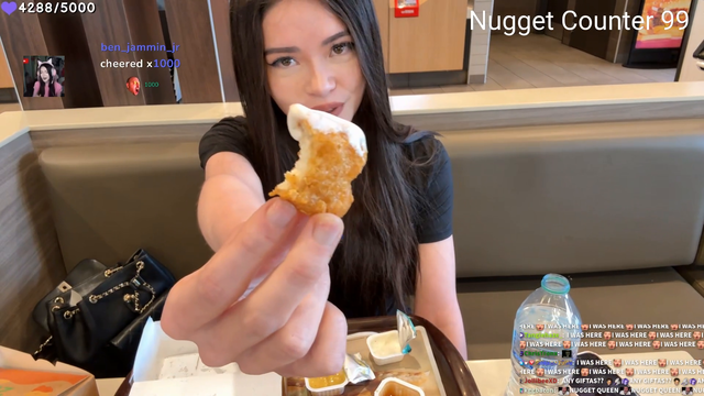 Katchii eats 100 McNuggets