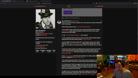 Twitch Deleted Uservoice Threads Asking Questions About Israel Ban