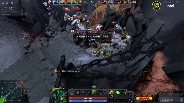 Most Legit pause reason in esports history