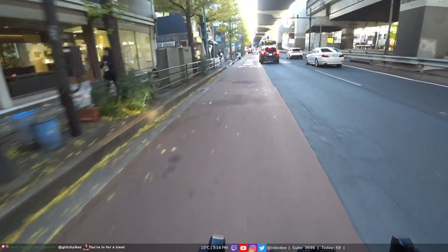 Robcdee narrowly avoids hitting a stationary vehicle thanks to his gamer reflexes