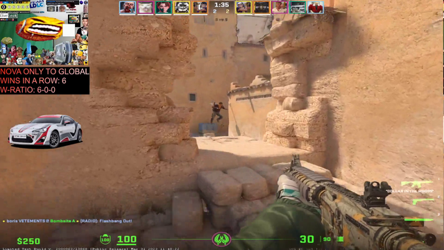 Counter-Strike Two's first six kills