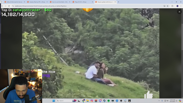 Nick gets caught in 4K with ExtraEmily!