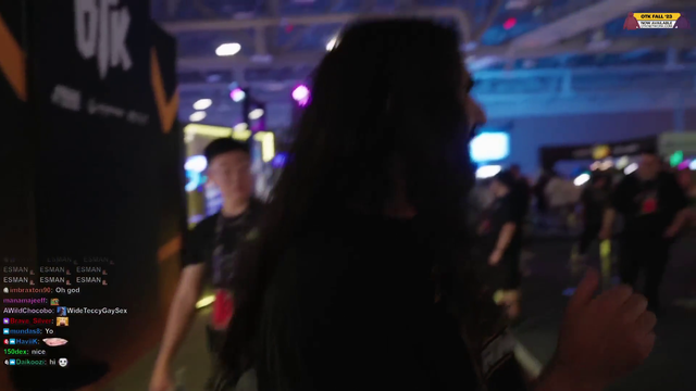 Esfand Takes a picture with the dad