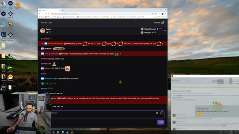 Reckful firing shots at Trainwrecks Pog