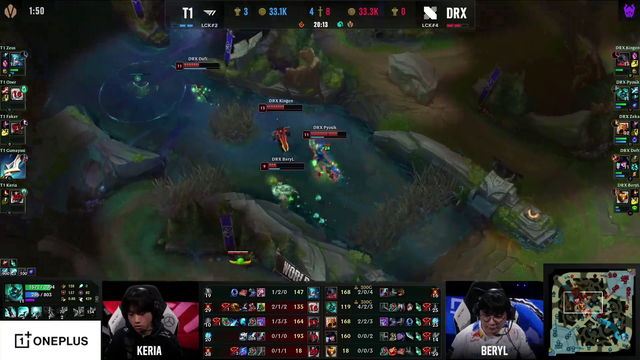Final game of Worlds. Insane baron steal