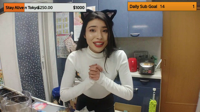 Meowko the Youtuber cooking Potato
