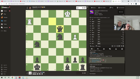 50/50: Erobb clutches chess game / Return of Lrobb