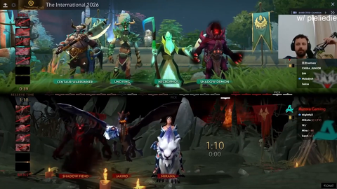 Gorgc gets banned by Valve for watching dota 2 tournament