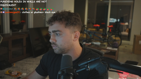 Mizkif says Emiru wanting to kill herself over her stalkers is the same as him driving them both 150mph over a Mr.Beast video