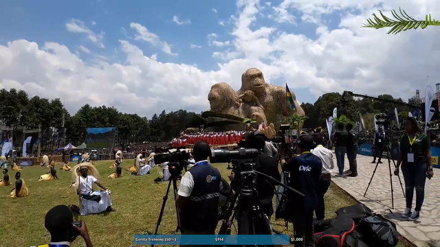 Gorilla festival in Rwanda Africa