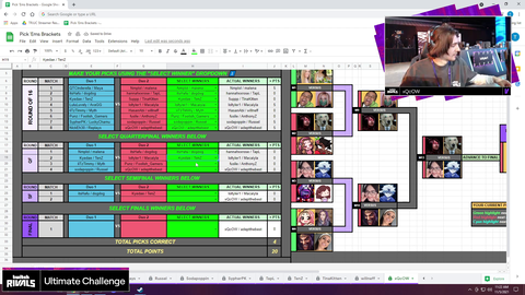 xQc on TenZ