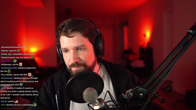 Destiny on Squashing the Beef with Ludwig and QT