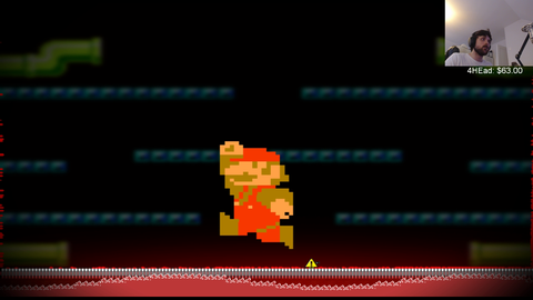 after 9hours forsen finally beat the boss fight