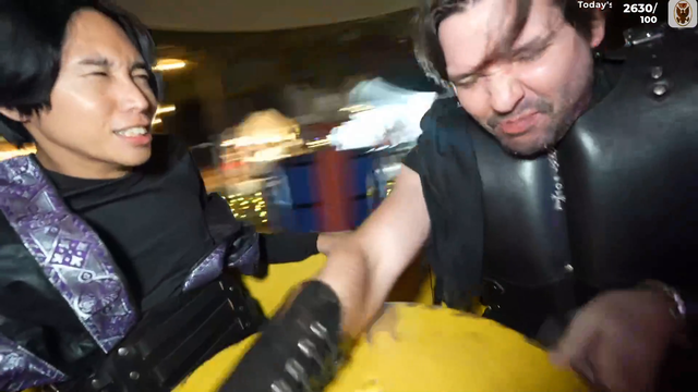 Cyr and Sushidragon spinning till they pass out