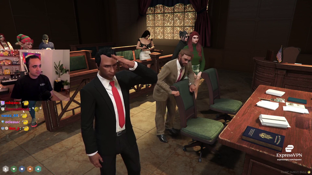 vivek perfect timing at sentencing