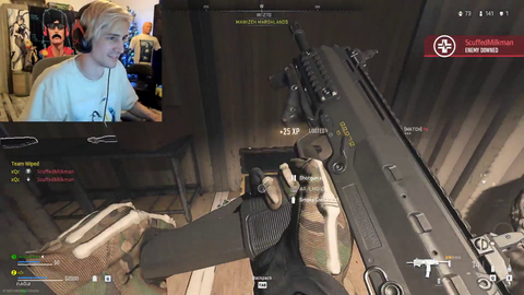 Erobb streamsnipes Xqc & Nadia