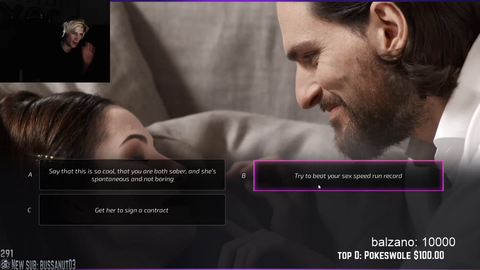 XQC speedruns sex