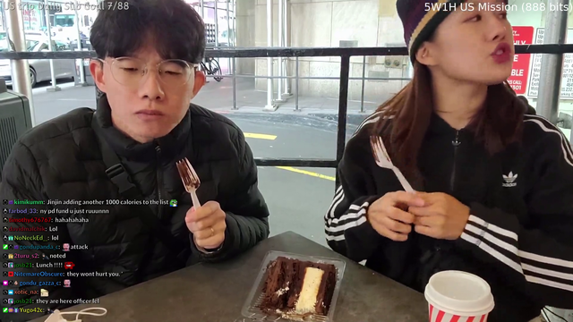 A New York pigeon speaks Korean