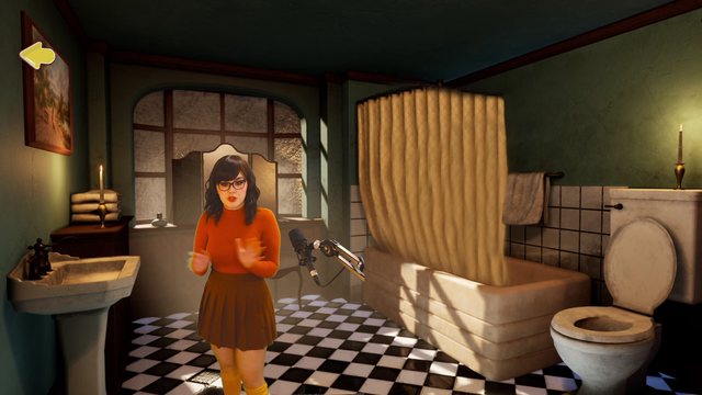 Velma walks in on the Doc