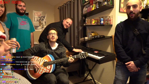 Shameless streamers performed live