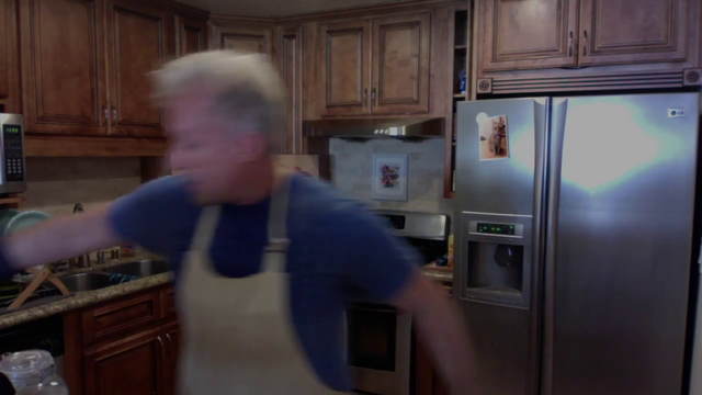 Henry pulls it out of the oven