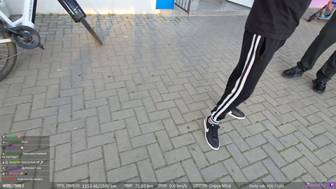 Jinny assaulted. Guy kissed and licked her hand and then smacked her ass