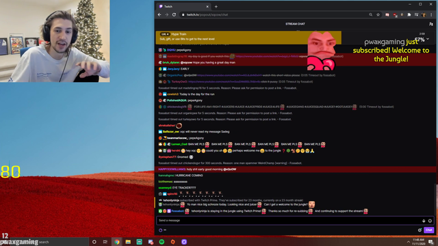 xQc opens up to chat about how he makes friends
