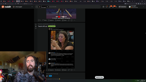 Kaceytron using Asmongold's dead mother to attack him