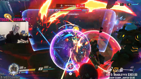 xQc 2 earthshatters in 10 seconds