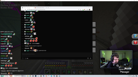 Destiny talks with a successful businessman