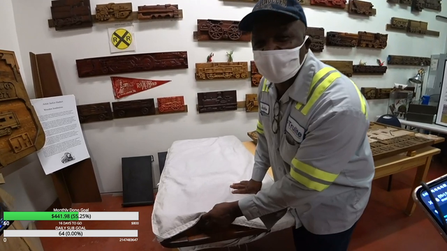 IRL Streamer Stumbles onto Michael Jordan Wood Carving