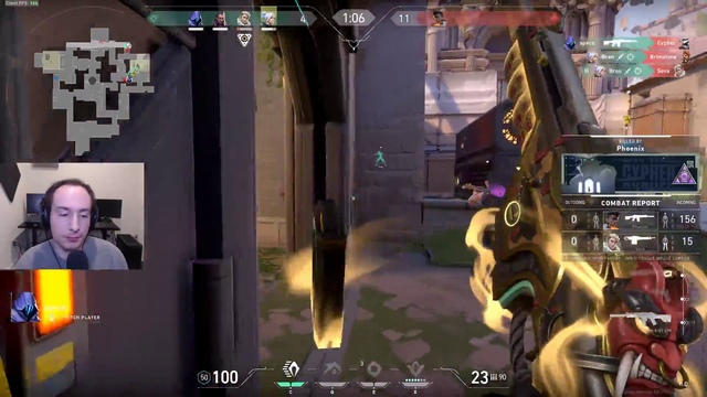 Bren with the ultimate whiff