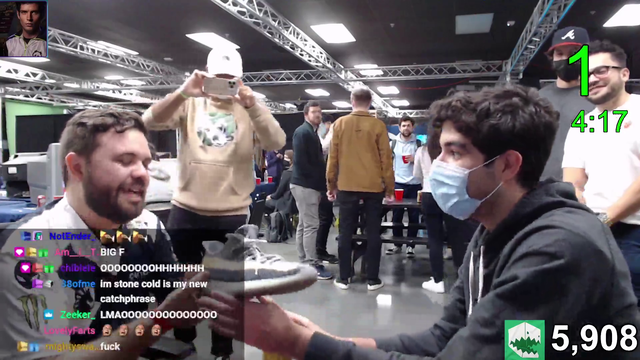 Hungrybox takes a shoey out the yeezy
