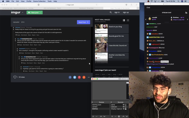 Proof Hasan is 50 years old