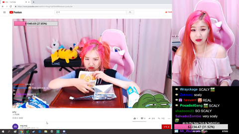 Korean Streamer gets exposed