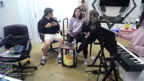 Michael Reeves join Lily's music stream