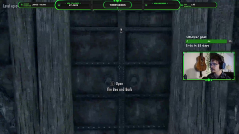 Skyrim streamer becomes an NPC