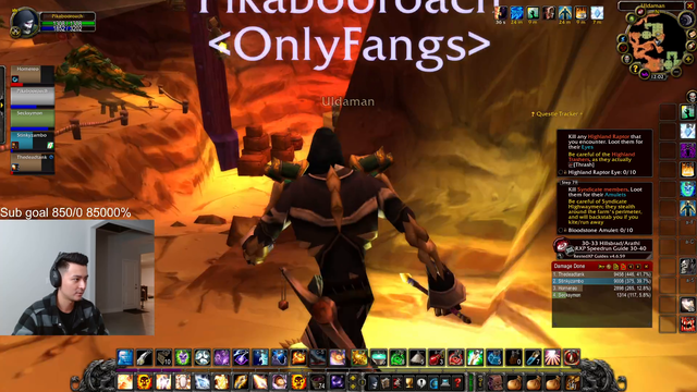 Pika loses his priest and 500 gold in uldaman