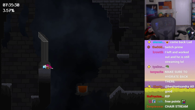 new streamer takes on jump king