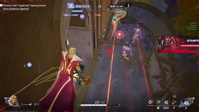 Surefour successfully creates space and staggers enemy team as Flank Adam