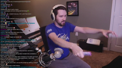 Old Man Have Spasm Live On Twitch