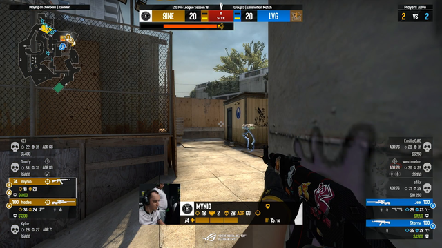 9INE eliminated next round