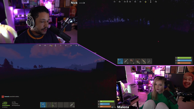 Nick and Malena argue over Rust