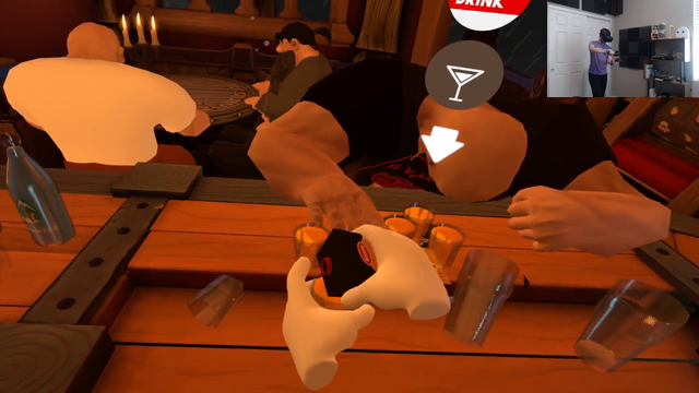 Jerma serves some drinks