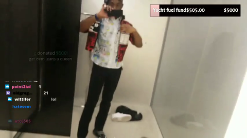 Dankquan gets $500 donation to buy jeans