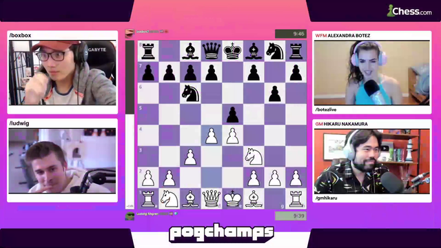 ludwig tells alex off