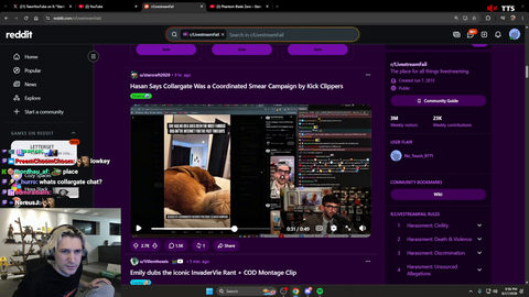 xQc shots back at Hasan "Just say you shocked the dog...  Say I shocked the dog I shouldn't have done it. Yeah maybe you would get heat for a week and then you'd be done with it."