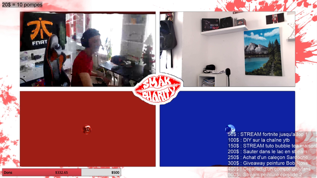 Swiss streamer gets IRL stream sniped by viewers into his home and gets IRL donation