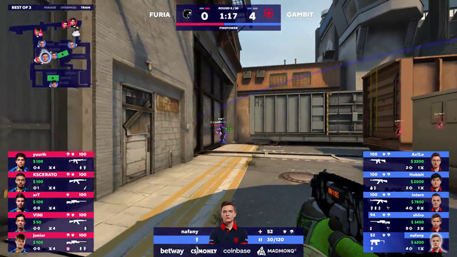 CS casting on point today
