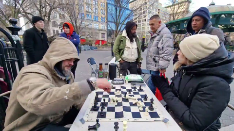 Real chess hustler